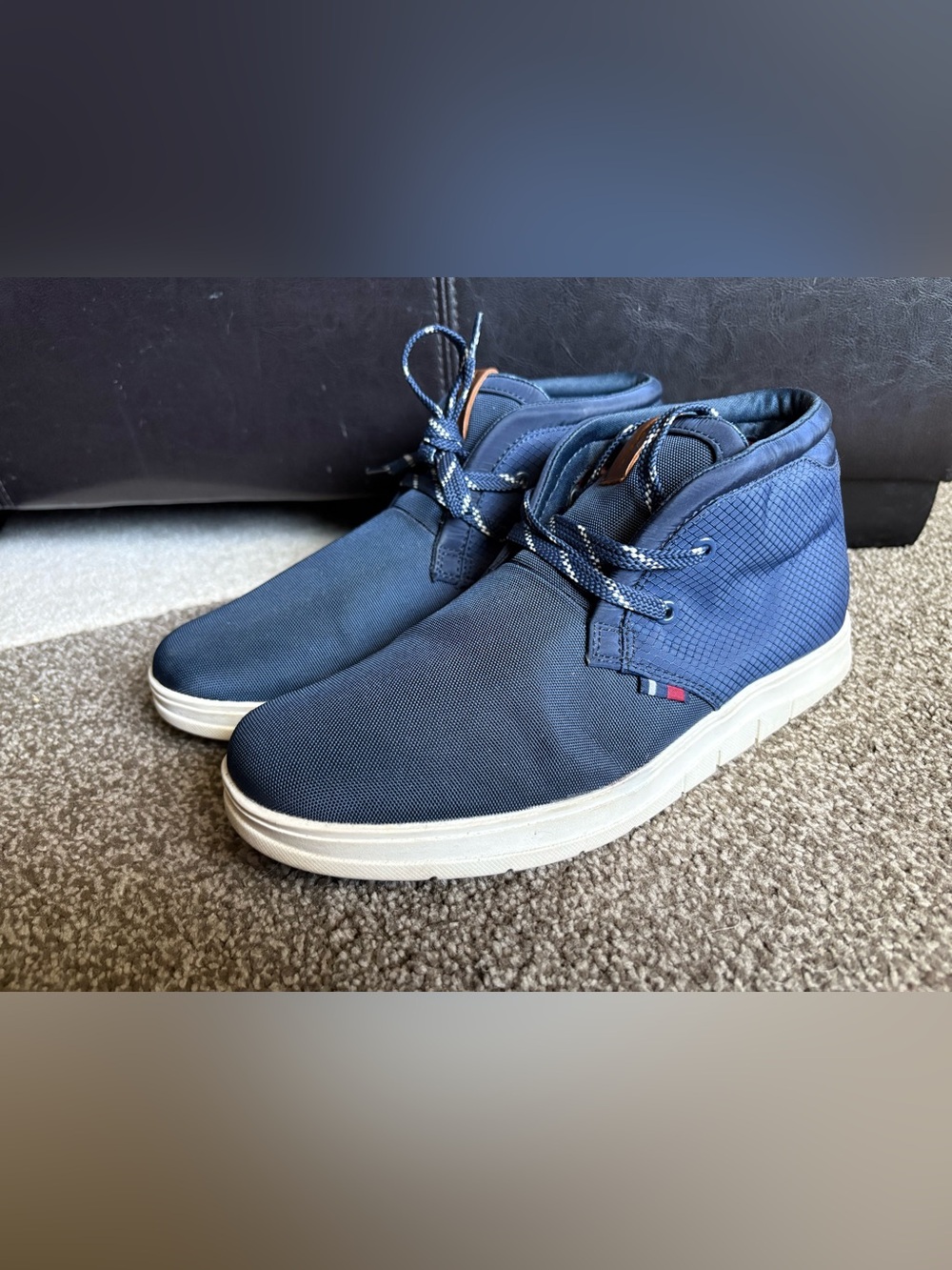 Ben Sherman Navy Chukka Boots - 8